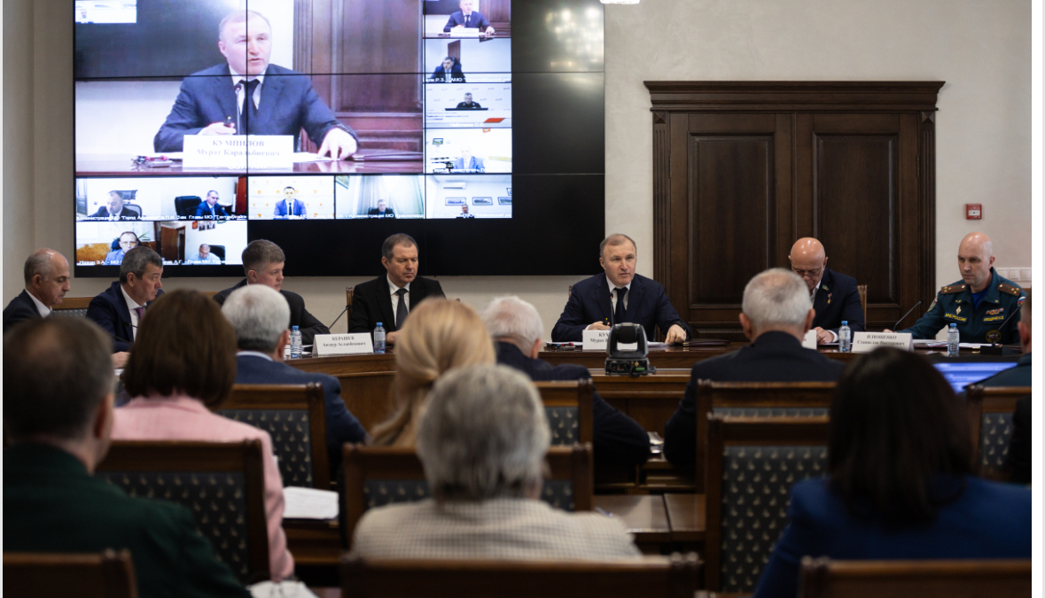 Глава Адыгеи обозначил задачи по защите территорий от ЧС пресс-служба главы Адыгеи